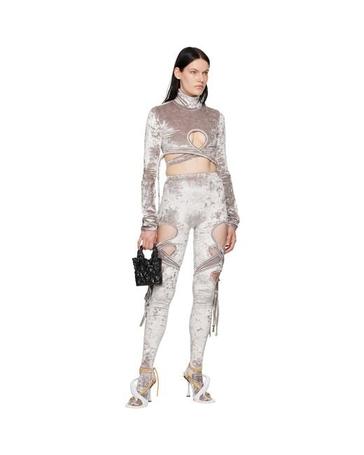 OTTOLINGER Metallic Wrap Loop Turtleneck