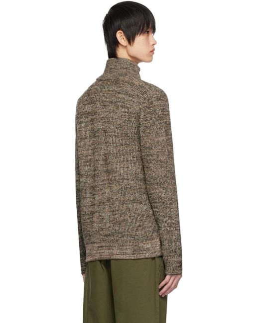 Norse Projects Brown Hagen Sweater for men