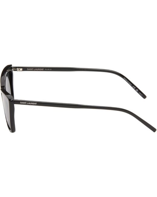 Saint Laurent Black Sl 737 Mica Thin Sunglasses