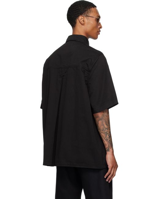 メンズ Willy Chavarria ブラック Corcoran ワークシャツ Black