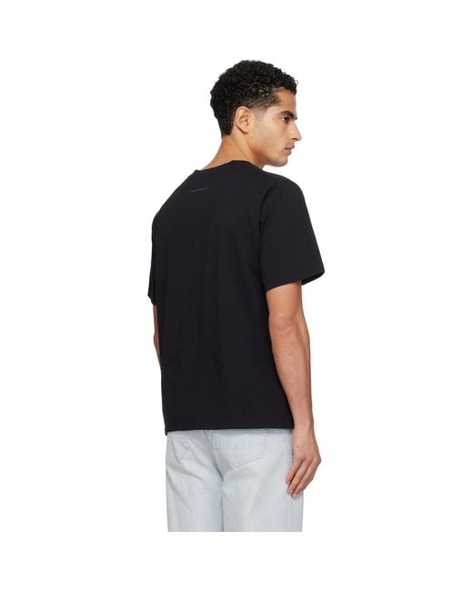 MM6 by Maison Margiela Black Label Patch T-Shirt for men