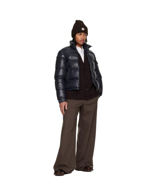 Moncler Black Levitha Short Down Jacket for men