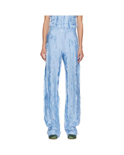 Edward Cuming Blue Scratch The Itch Trousers