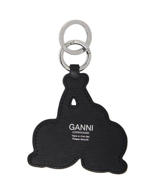 Ganni Red Joy Cherry Keychain