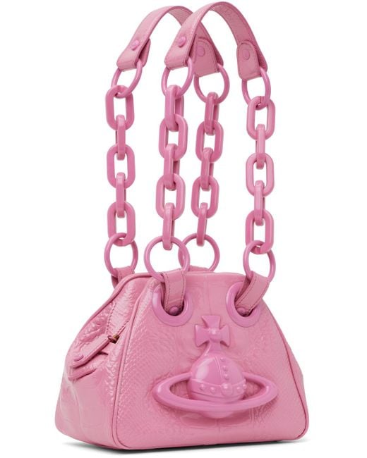 Vivienne Westwood Archive Chain Bag in Pink | Lyst