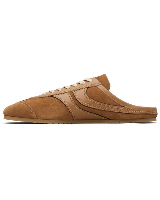 Dries Van Noten Black Suede Mule Sneakers for men