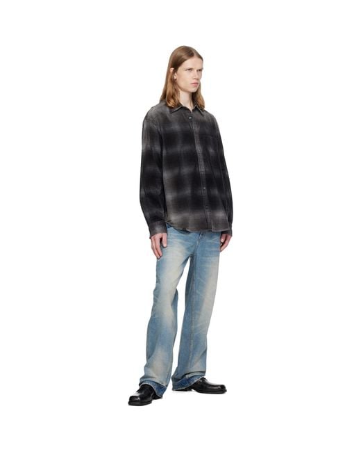 MMIC Black Union Shirt for men
