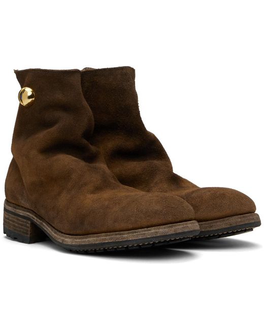 Undercover Brown Tan Guidi Edition Boots for men