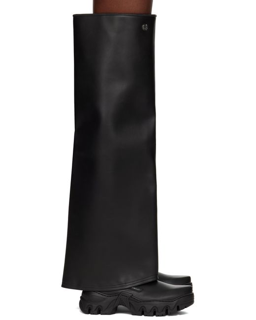 Rombaut Black Pillar Beyond Leather Tall Boots