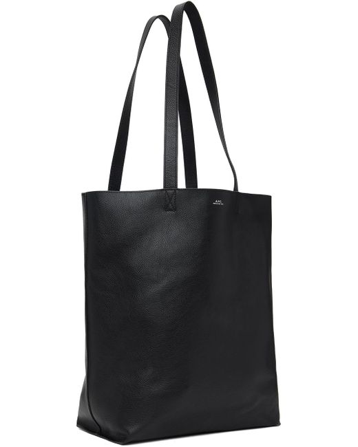 A.P.C. . Black Maiko Shopping Tote for men
