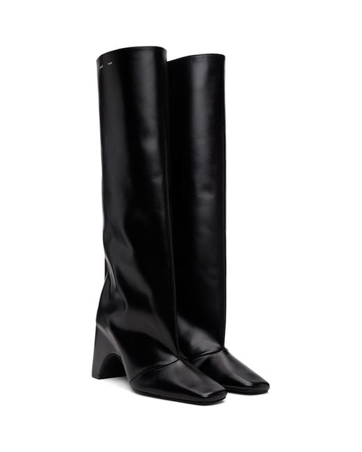 Coperni Black Bridge Tall Boots