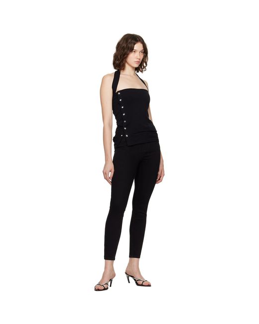 Ksubi Black Hi N Wasted Jeans