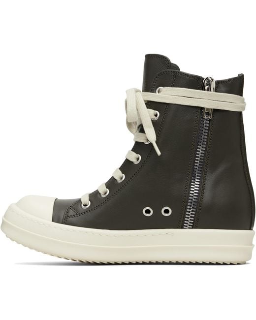 Rick Owens Black Concordians Sneakers