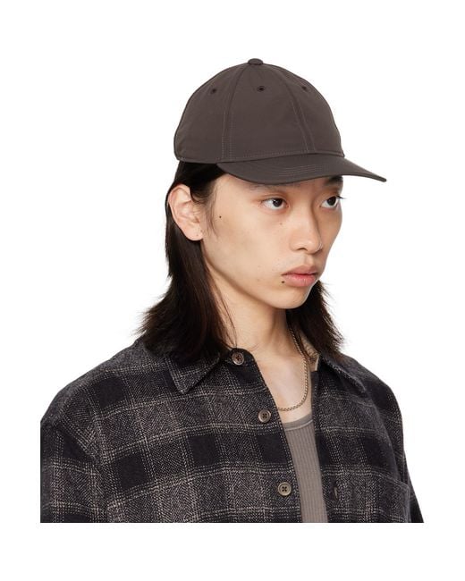 Our Legacy Black Ball Cap for men