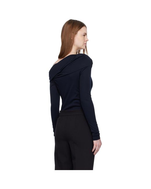 Max Mara Blue Mxporafo Blouse
