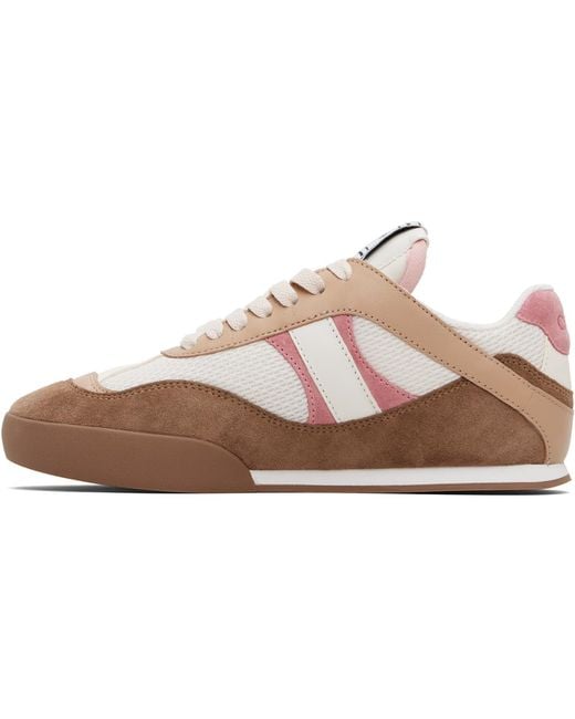 Chloé Black Tan & Kick' Sneakers