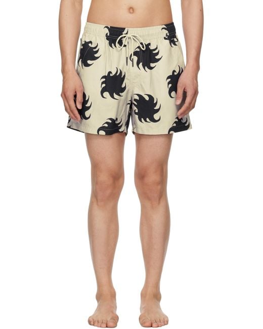 Oas Gray Ember Swim Shorts for men