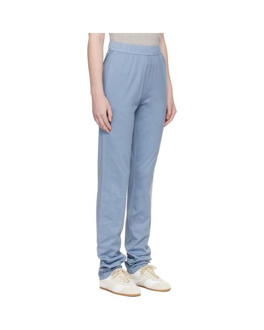 Rier Blue Jersey Cotton Trousers