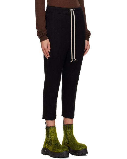 Rick Owens Black Astaires Lounge Pants