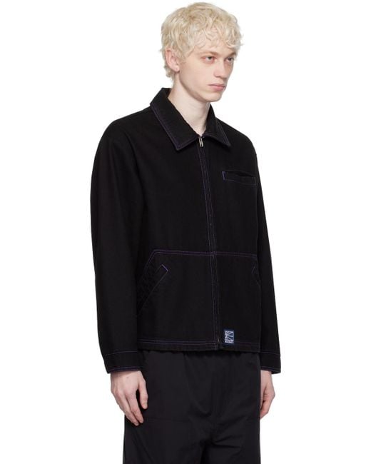 Rassvet (PACCBET) Black Workwear Denim Jacket for men