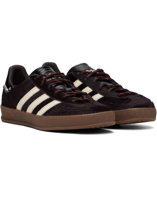 Wales Bonner Black Adidas Originals Edition Gazelle Pony Sneakers