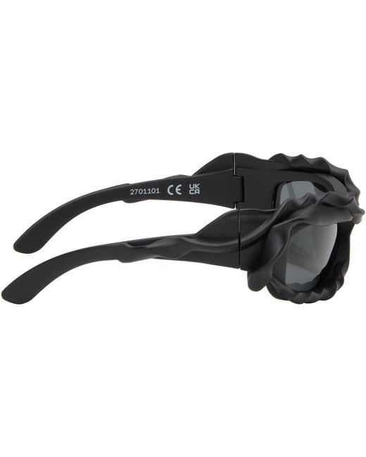 OTTOLINGER Black Twisted Sunglasses
