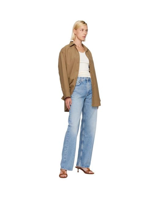 Agolde Blue Arc Jeans