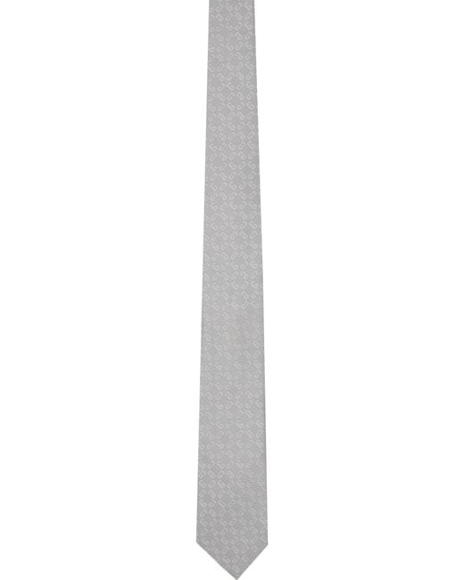 Givenchy Black Monogram 1972 Tie for men