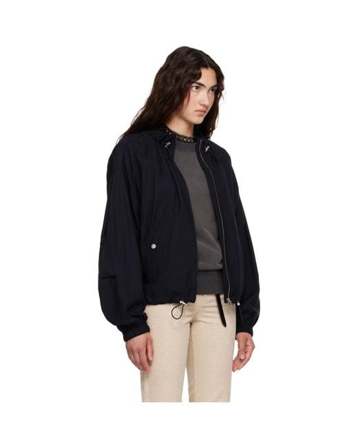 Isabel Marant Black Plume Jacket