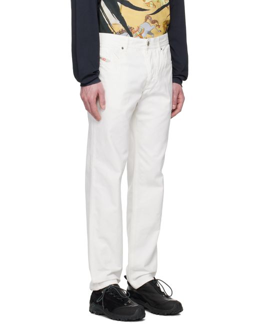メンズ DIESEL ホワイト P-Definitive ジーンズ White