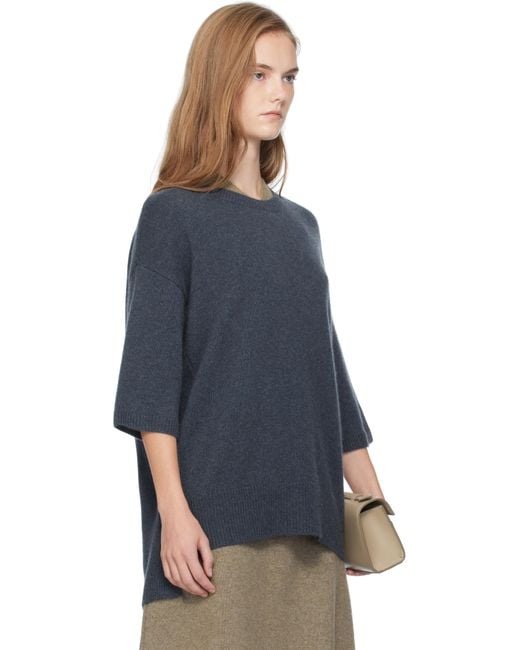 Lisa Yang Blue 'the Camille' Sweater