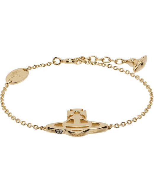 Bracelet lucy doré Vivienne Westwood pour homme en coloris Black
