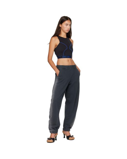 Off-White c/o Virgil Abloh Black 'Off' Laundry Balloon Sweatpants