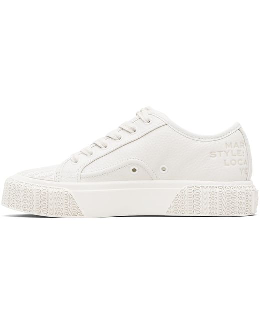 Marc Jacobs Black Off- 'The Leather' Sneakers