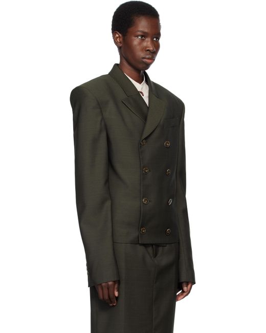 Martine Rose Black Bowie Blazer