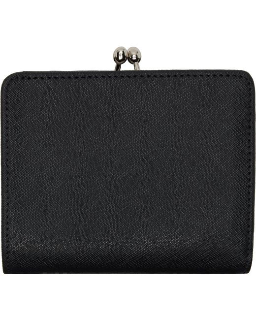 Vivienne Westwood Black Leather Wallet