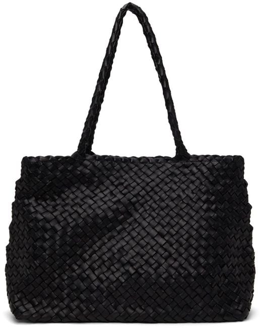 Dragon Diffusion Black Vintage Mesh Tote