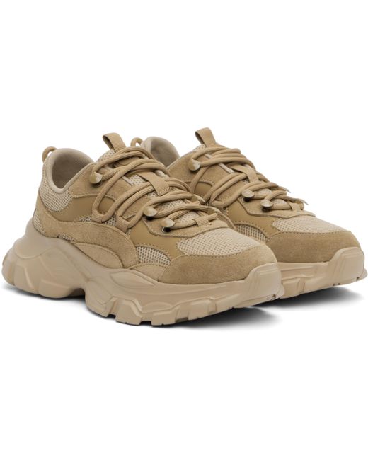 Baskets Bebbio Brun Clair Weekend by Maxmara en coloris Black