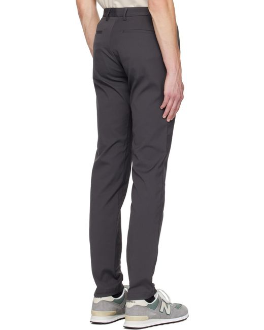 Theory Blue Gray Zaine Trousers for men