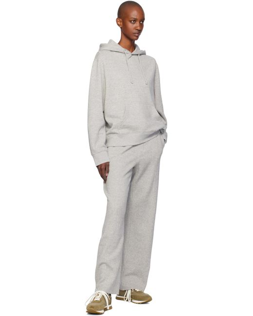 The Elder Statesman Cashmere Blend French Terry Sweatpants in Black Lyst UK