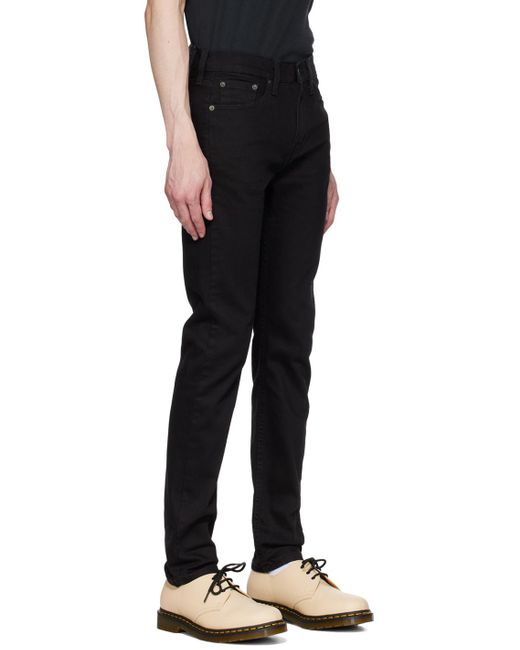 Levi's Black 510 Skinny Jeans for men