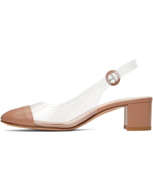 Gianvito Rossi Black Nappa Soft Glass Heels