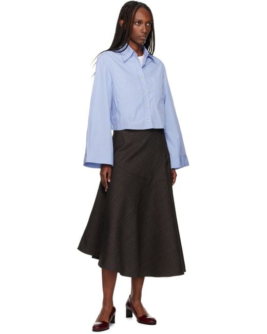 Our Legacy Blue Balloon Shirt