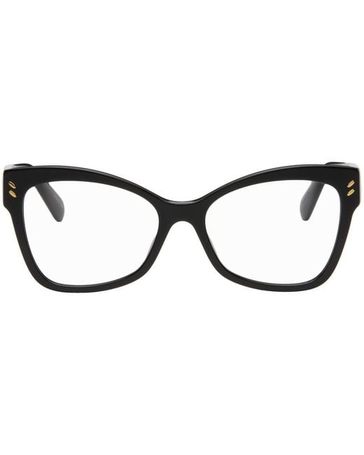 Stella McCartney Black Cat-eye Glasses