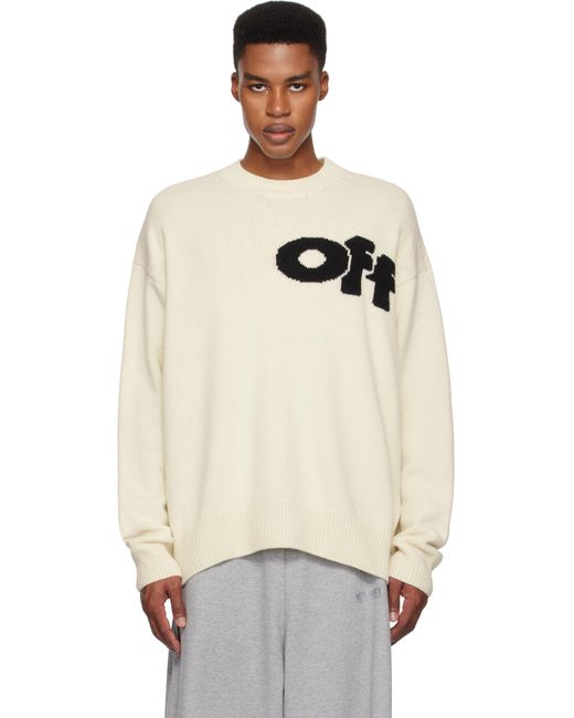 Off white sweater cheap hotsell