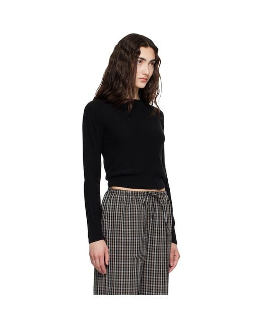 Baserange Black Tier Sweater