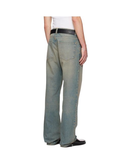 SECONDA Gray Elmo Jeans for men
