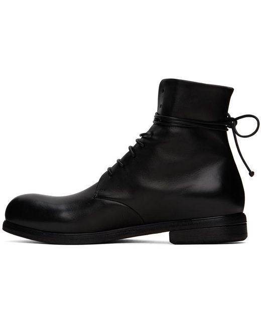 Marsèll Black Zucca Zeppa Boots for men