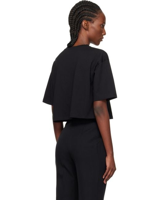 Balmain Black Paris' Print T-Shirt