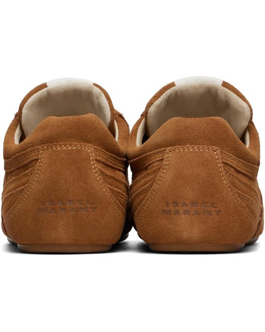 Isabel Marant Brown Tan Senny Sneakers